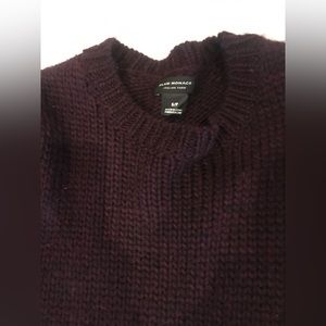 Black club Monaco Crewneck sweater